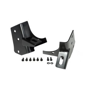 Jeep Wrangler Mounting Brackets - Rugged Ridge - Windshield Hinge Light Bracket - Black - `97-`06